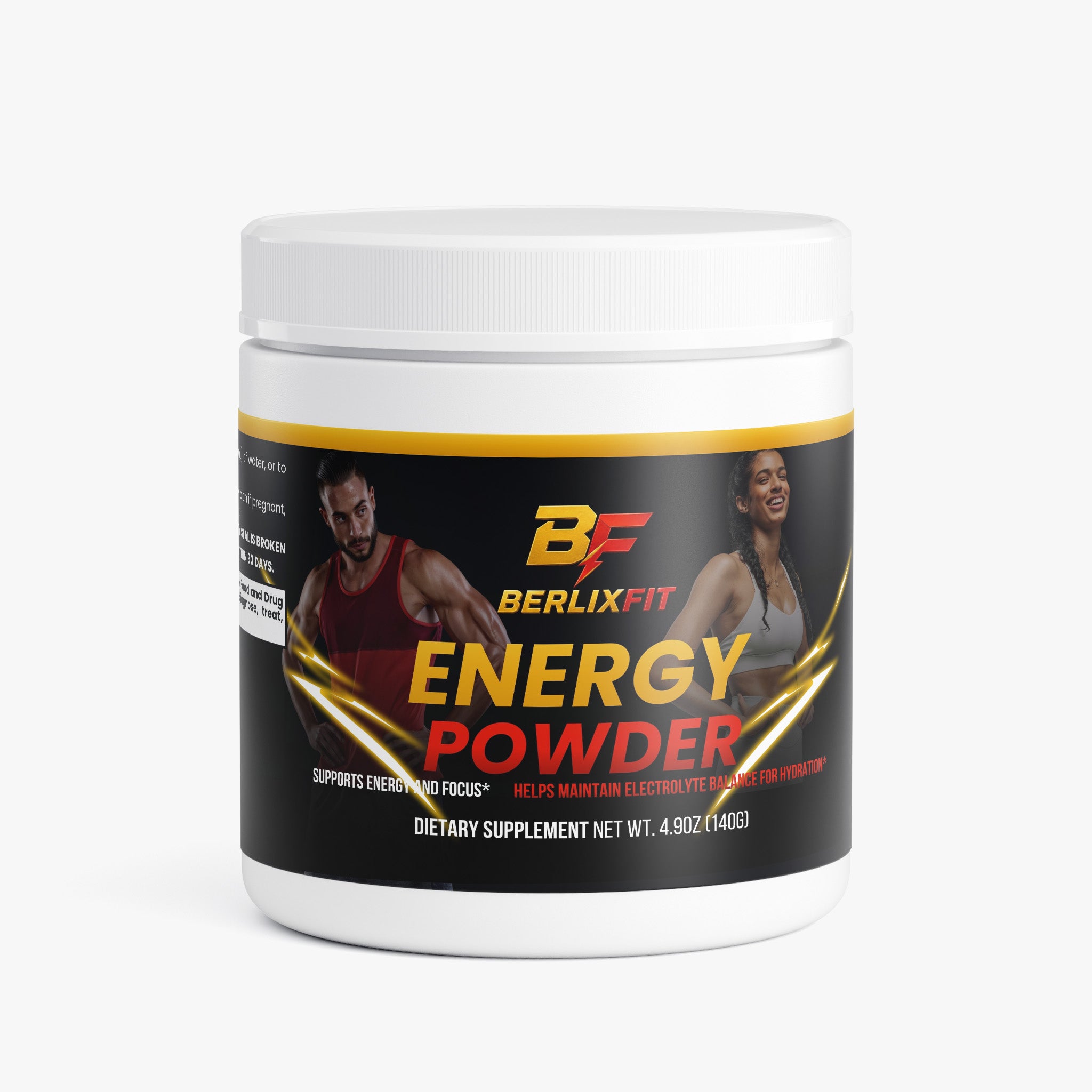BerlixFit Energy Powder (Strawberry Shortcake)