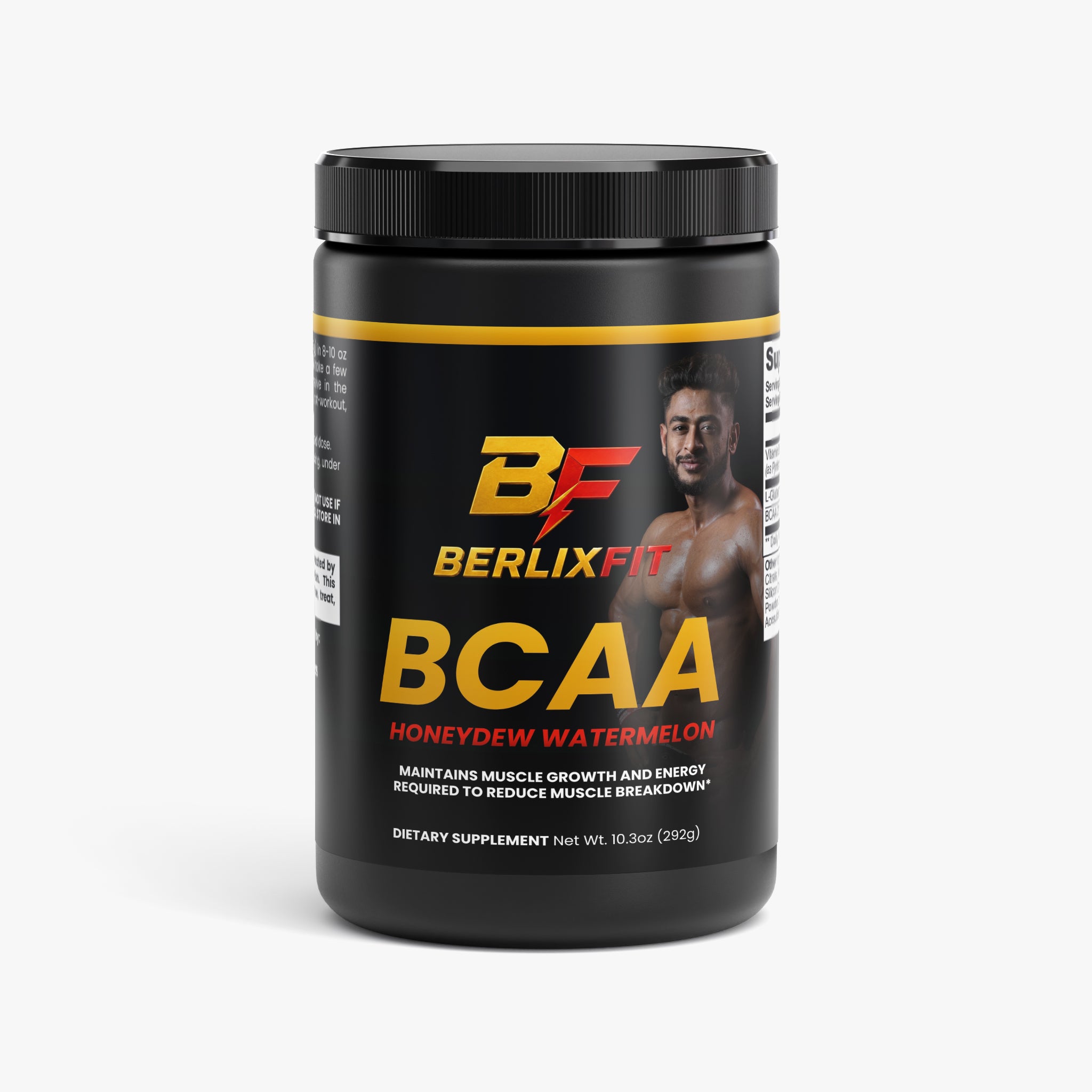 BerlixFit BCAA Post-Workout Powder (Honeydew-Watermelon)